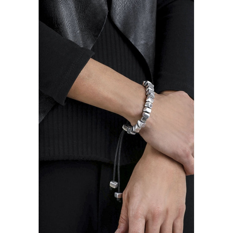 Bracelet With Cubes AL01025 koresjewelry