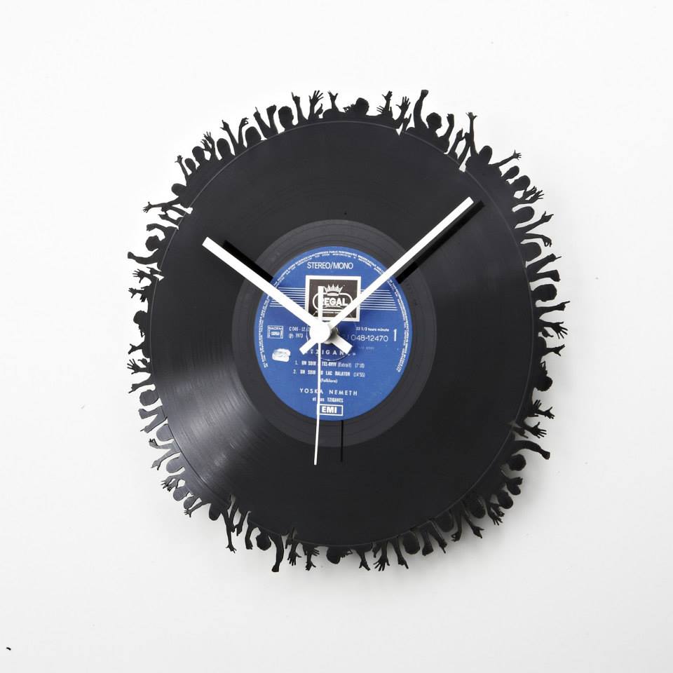 Wall Vinyl Clock Demonstration koresjewelry