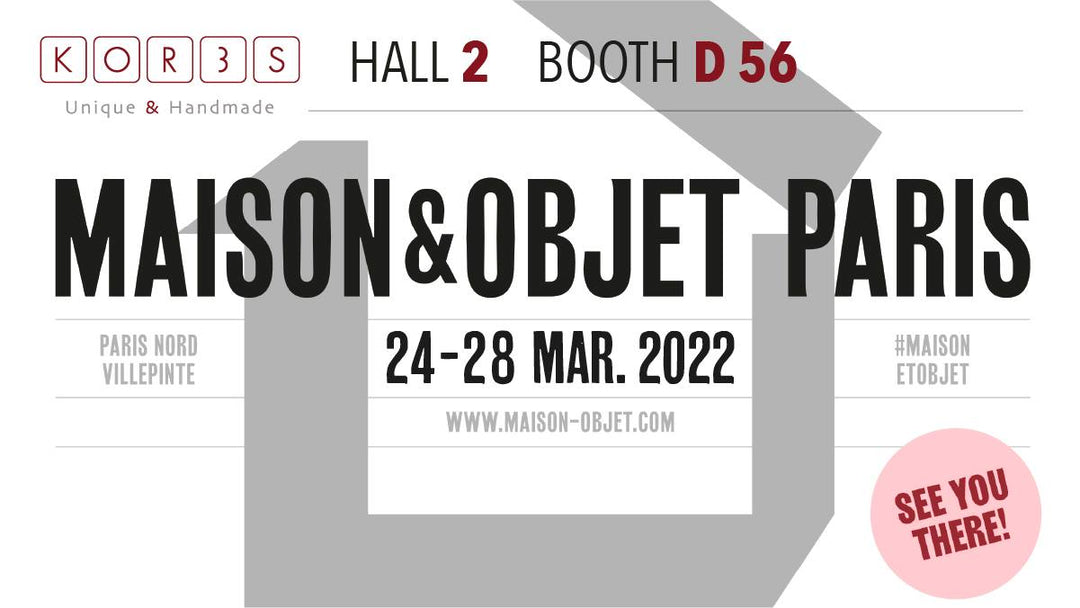 Kores Participate at Maison and Objet, Paris, 24-28 March 2022