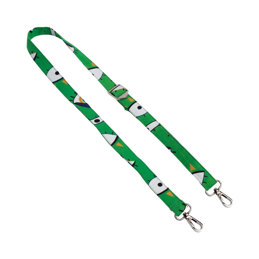Evil Eye Green Strap