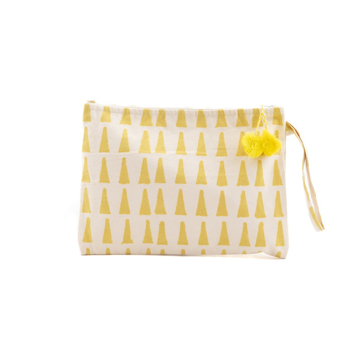 Block Printed Pouch 93 koresjewelry