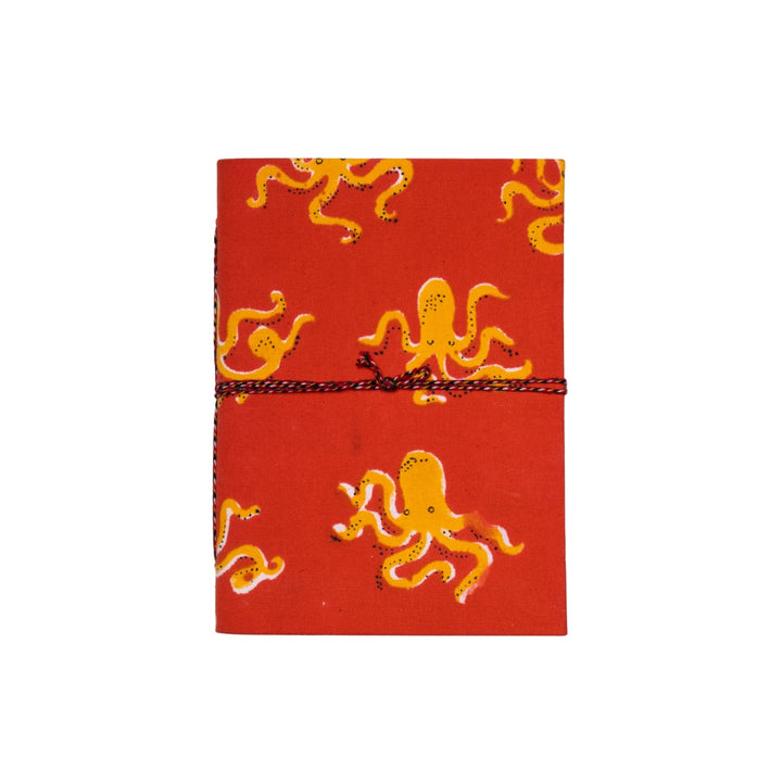 Red Octopus Notebook