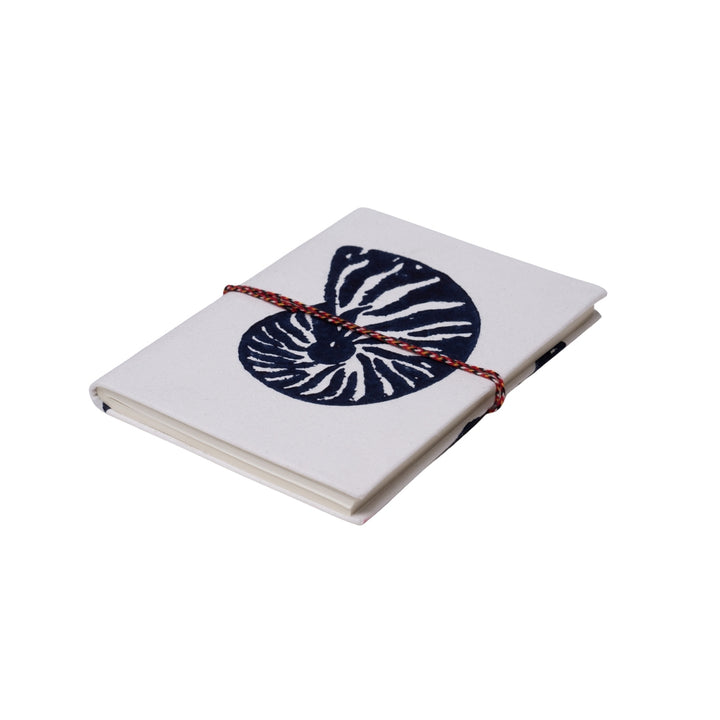 Seashell Blue Notebook