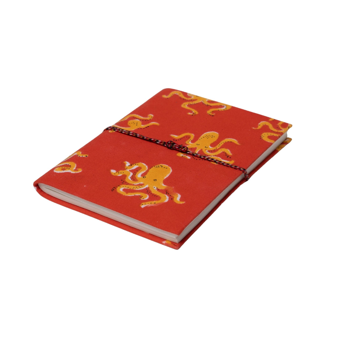 Red Octopus Notebook
