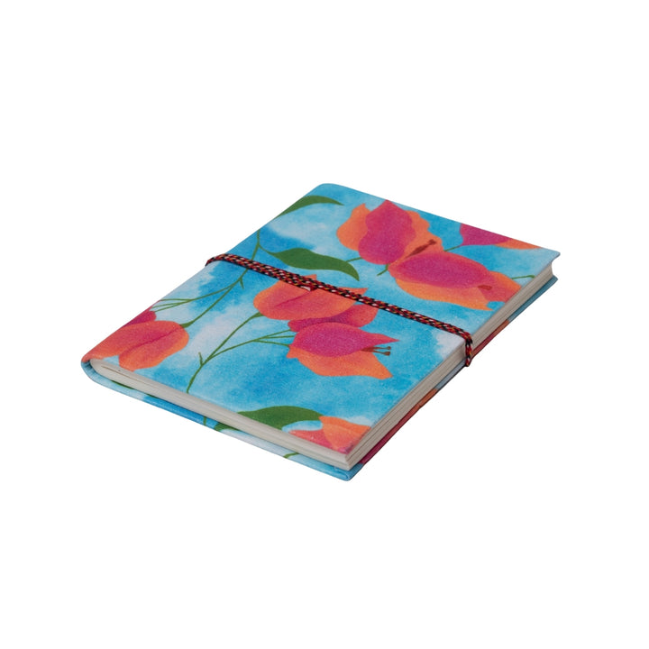 Bugainvillae Blue Notebook