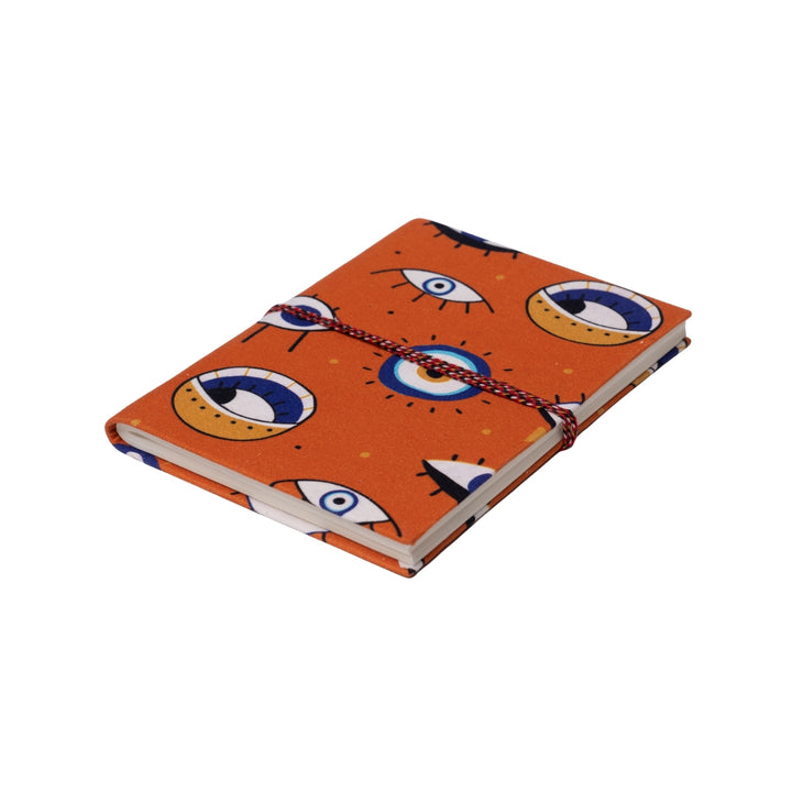 Evil Eye Orange Notebook