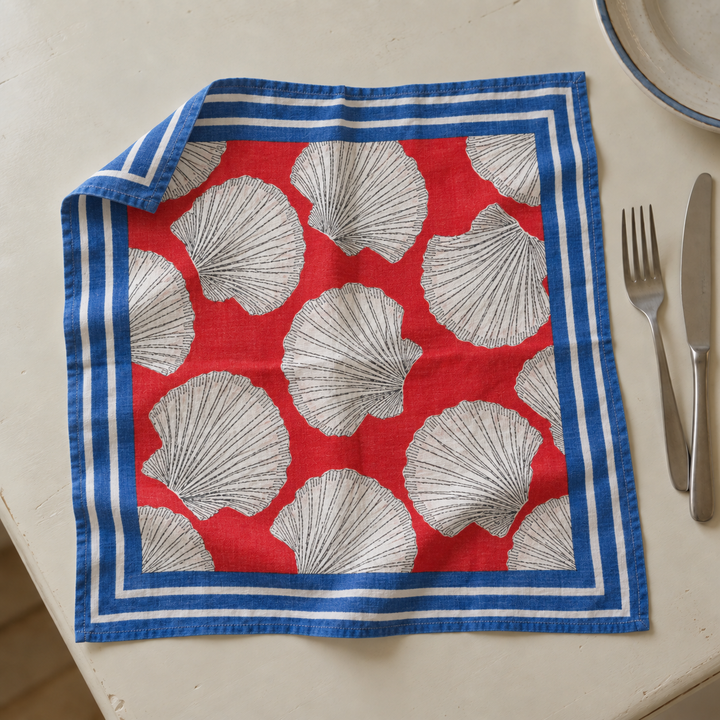 White Shell Napkin