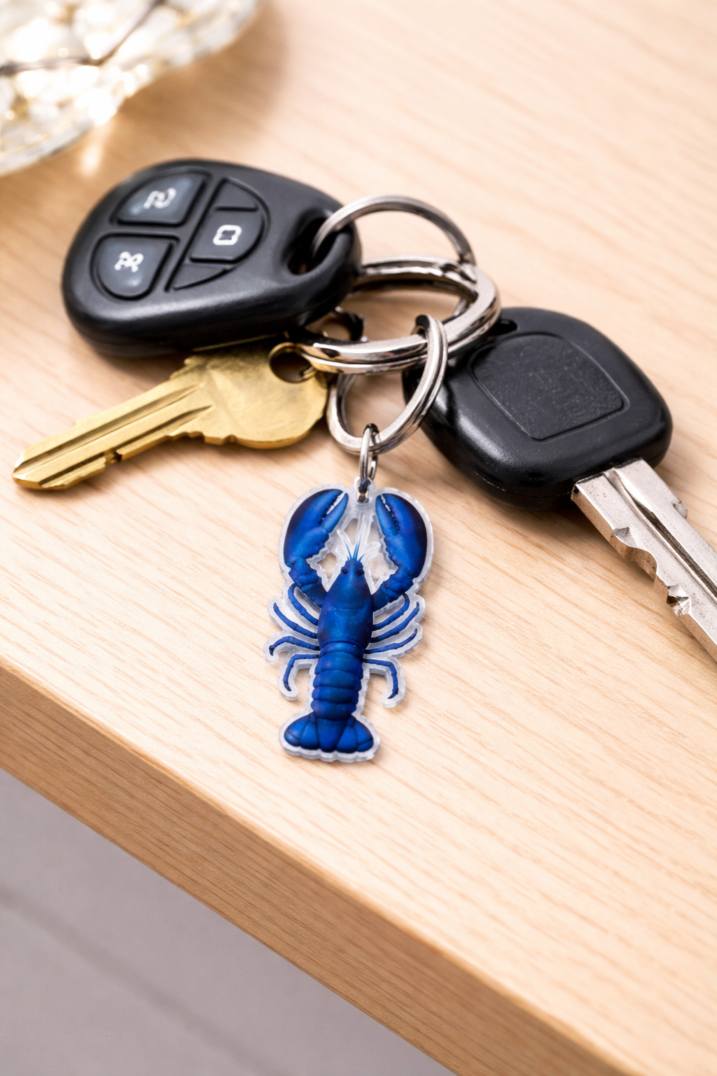 Keychain Blue Lobster