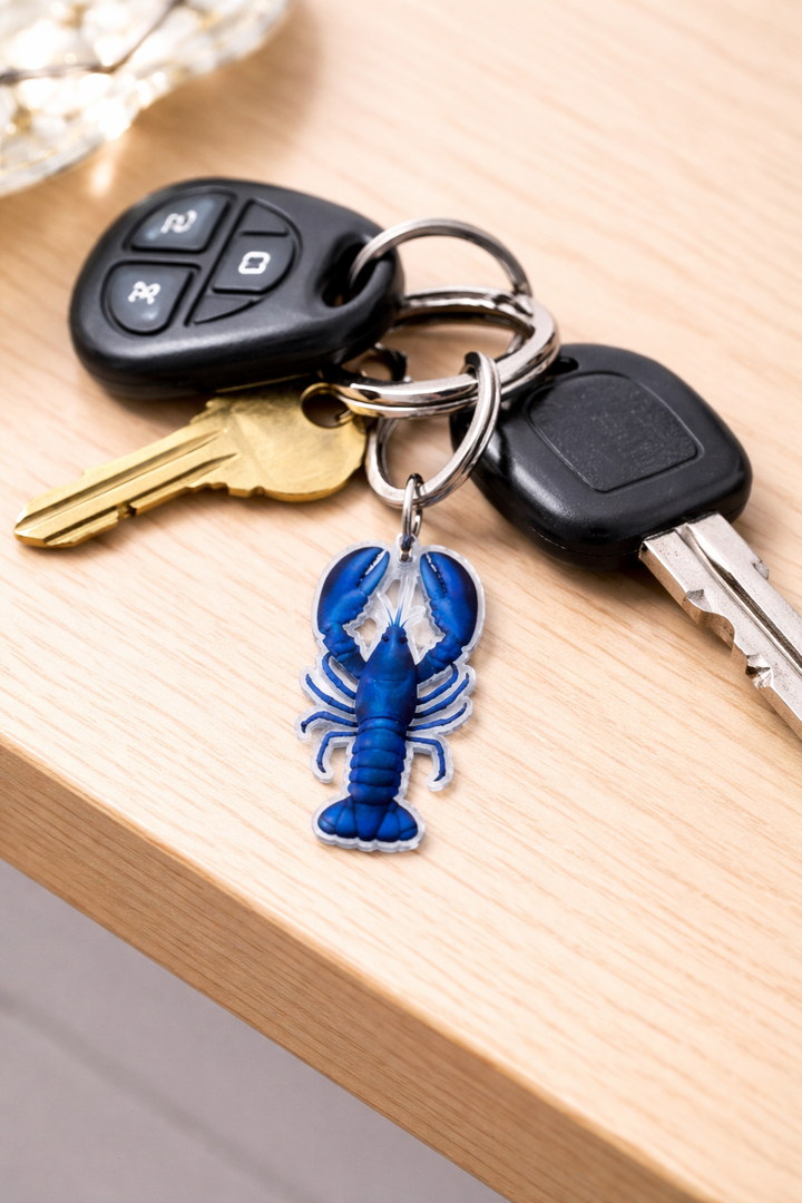 Keychain Blue Lobster