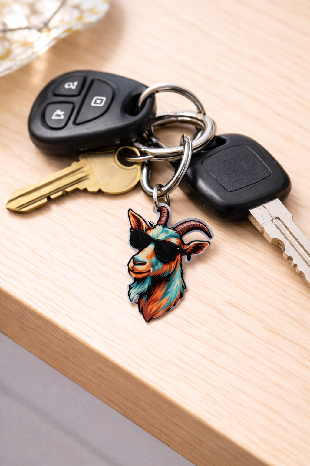 Keychain Goat