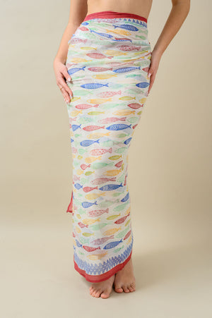 Color Fish Scarf