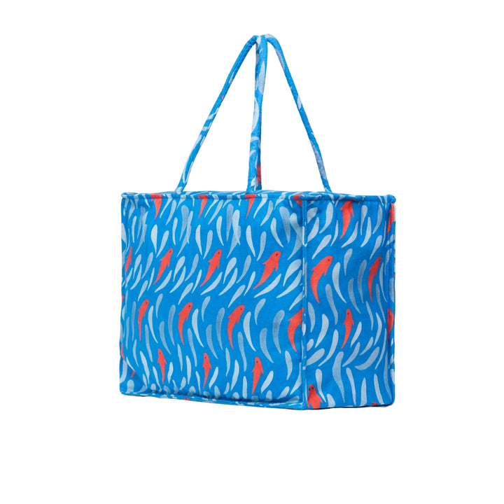 Orange Muschel Handtasche