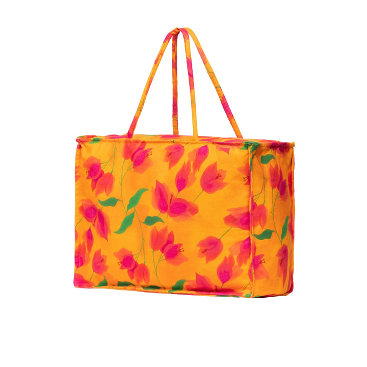 Orange Muschel Handtasche