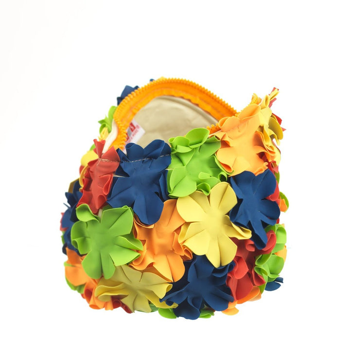 Swim Bags Flowers Multi Color 38 koresjewelry