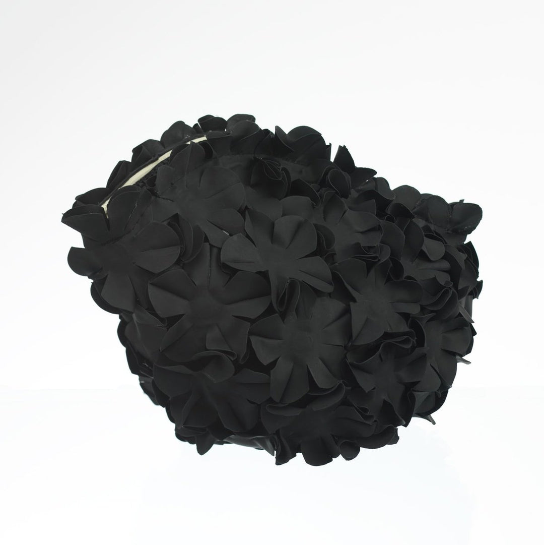 Swim Bags Flowers One Color Black 3 koresjewelry