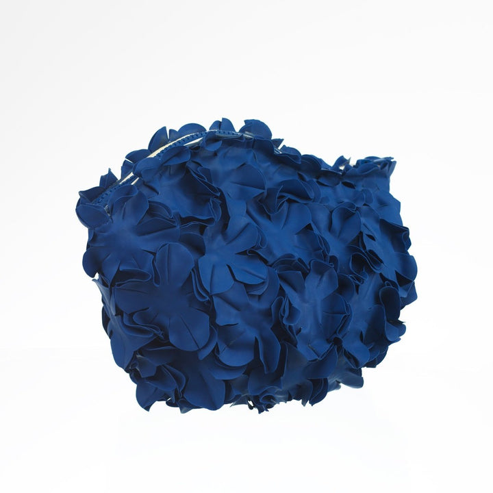 Swim Bags Flowers One Color Blue Navy 12 koresjewelry