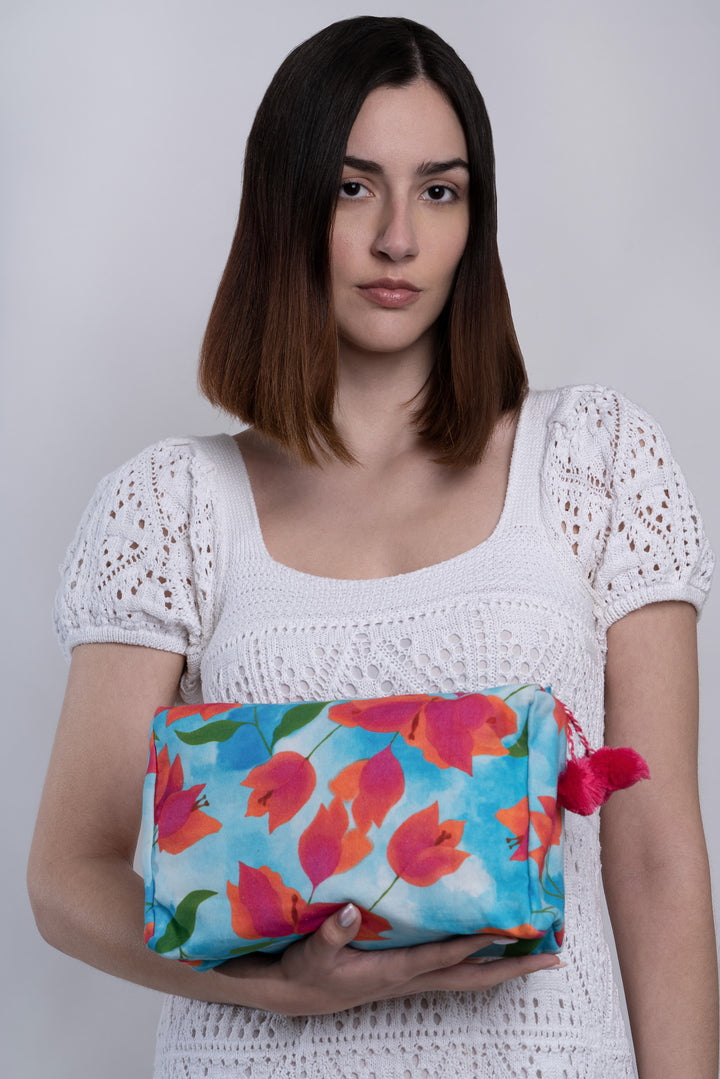 Blue Octopus Necessaire