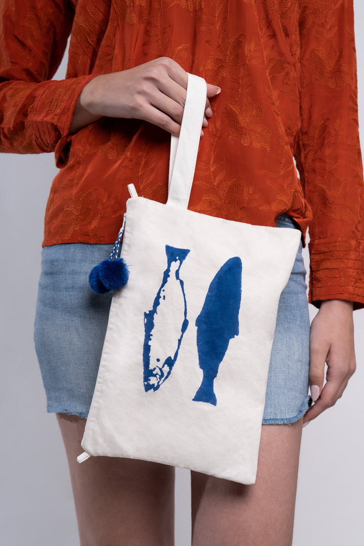 Farbige Fisch-Armbandtasche