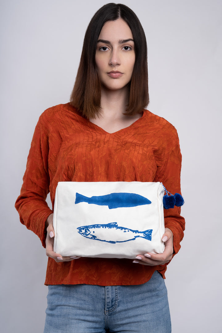 Fish Toiletry Bag