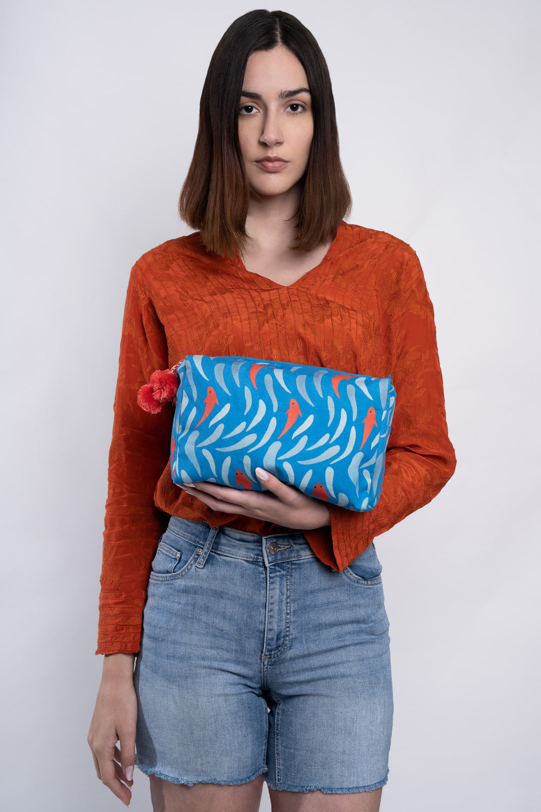 Blue Octopus Necessaire