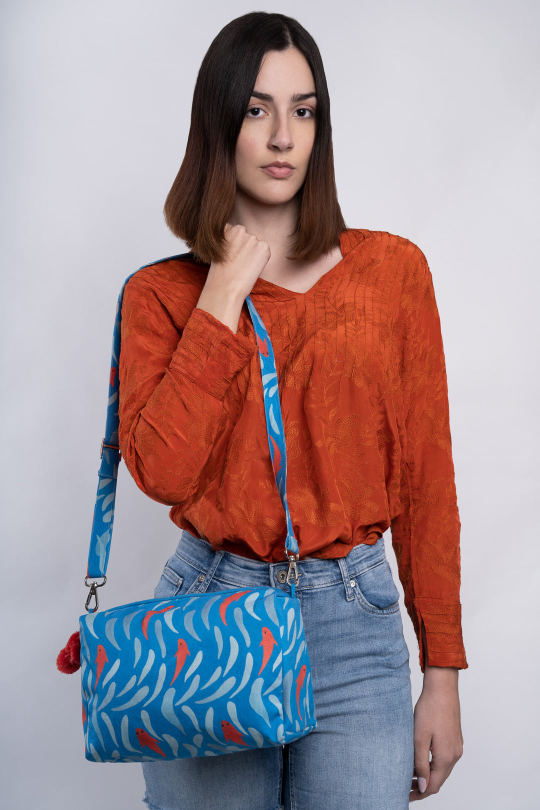 Blue Octopus Necessaire