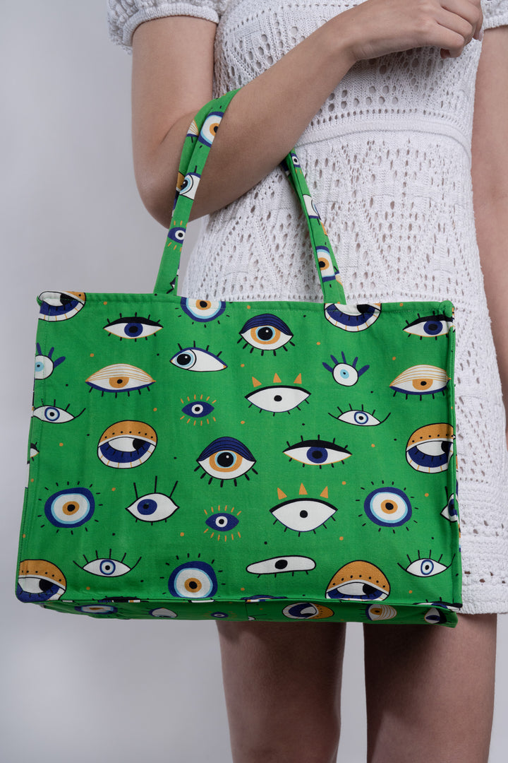 Orange Muschel Handtasche