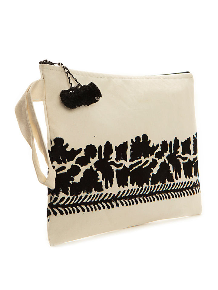 Skyrian Wristlet White