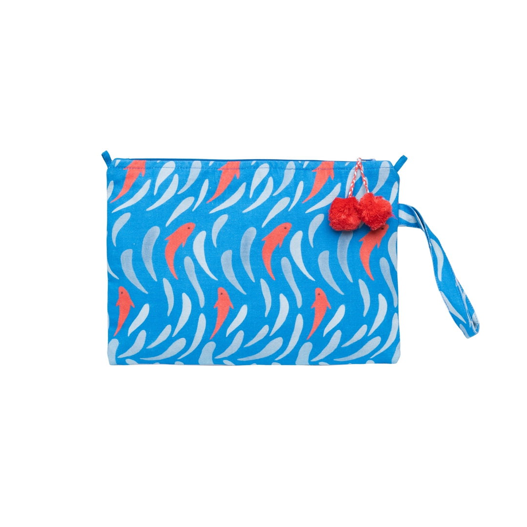 Farbige Fisch-Armbandtasche