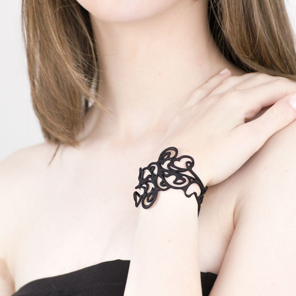 Baroco Bracelet Black koresjewelry