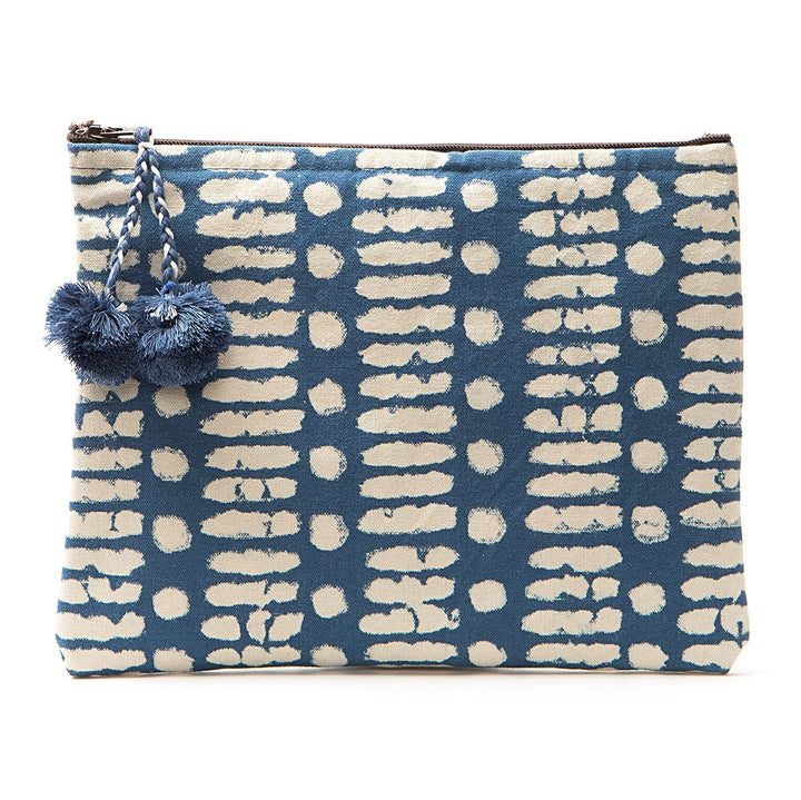 Block Printed Pouch 088 koresjewelry