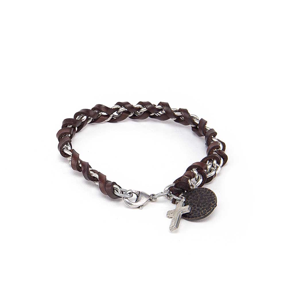 Bracelet Leather LCMBR5157 koresjewelry