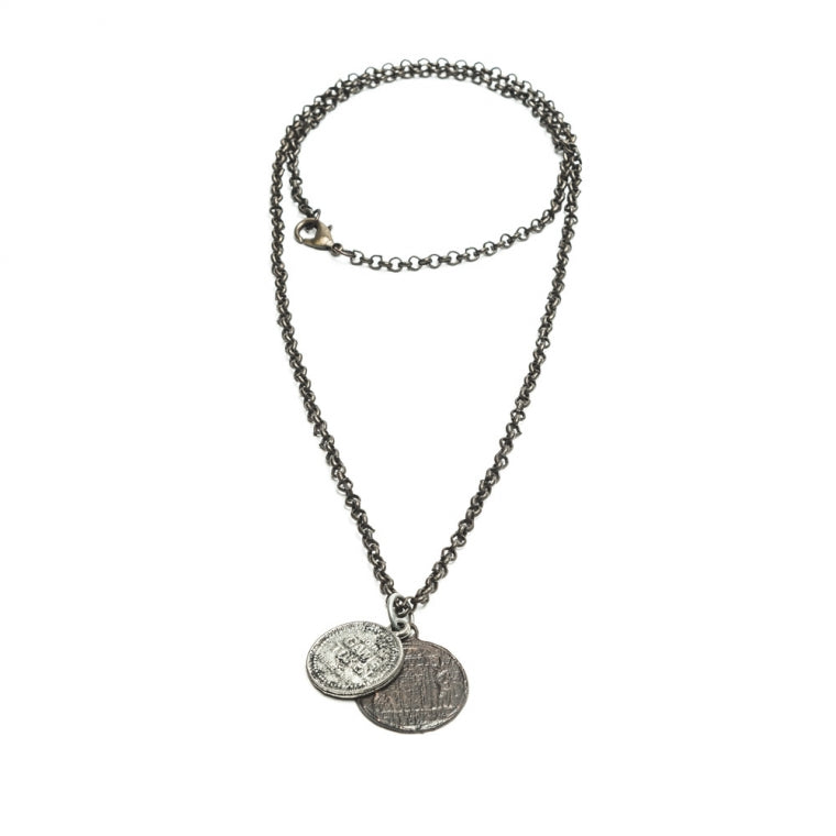 Coin Necklace LMCCL5351 koresjewelry