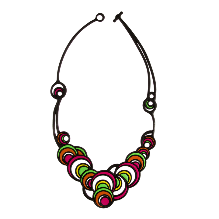 Dancing Circles Necklace koresjewelry