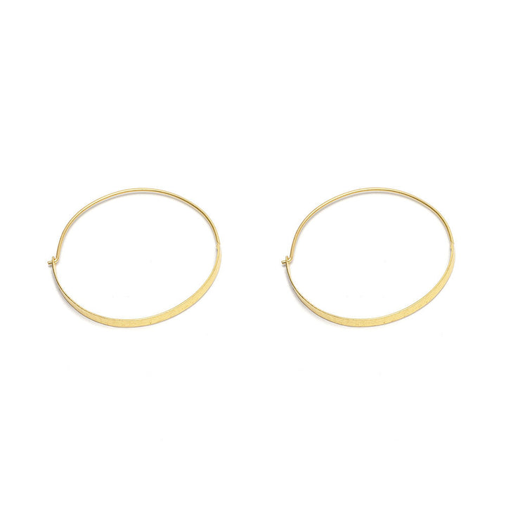 Earrings Wicked Two Wheeled Circle DD16049 koresjewelry