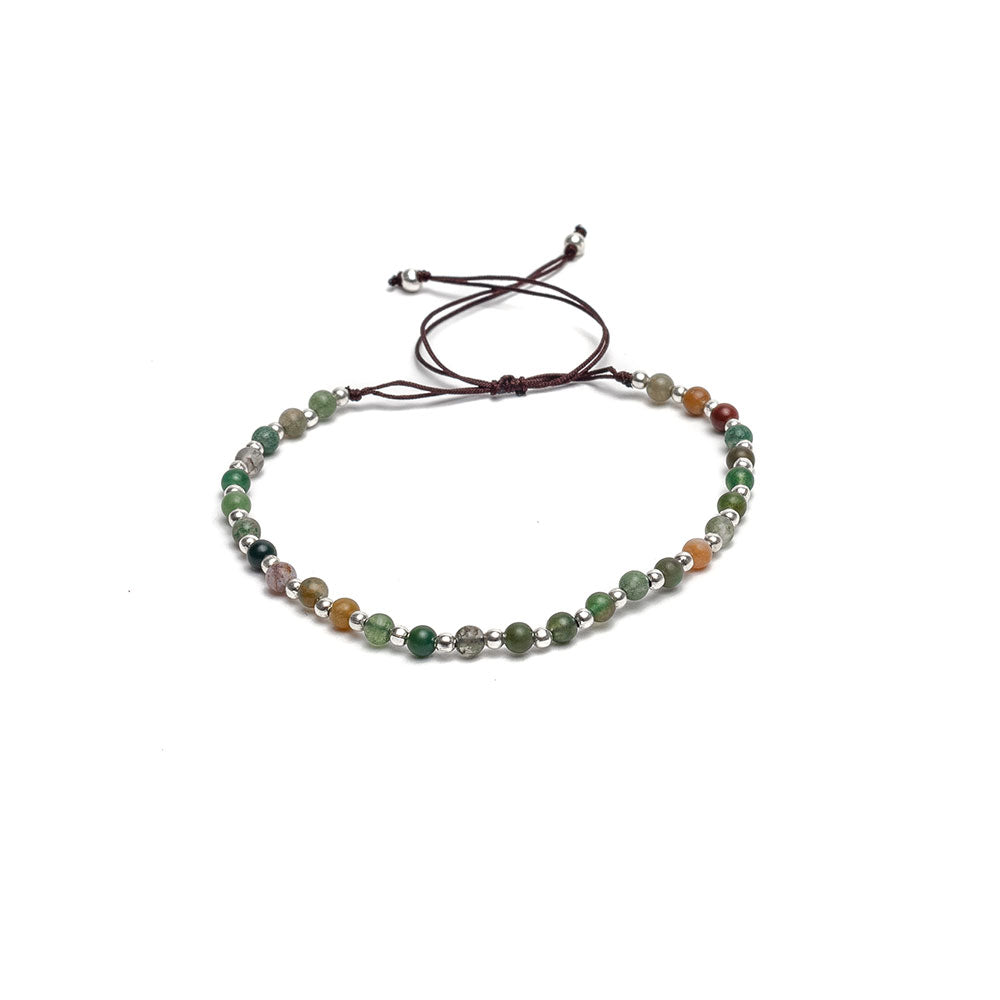 Elastic Bracelet One Turn Multicolor Spheres LOM1010 koresjewelry
