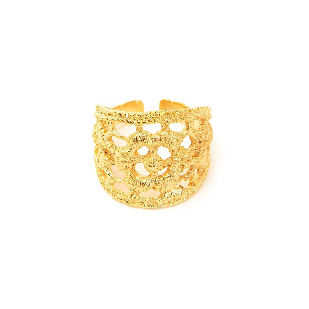Lace Flower Ring G 63 koresjewelry