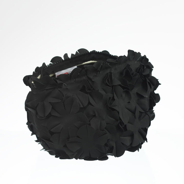 Swim Bags Flowers One Color Black 3 koresjewelry