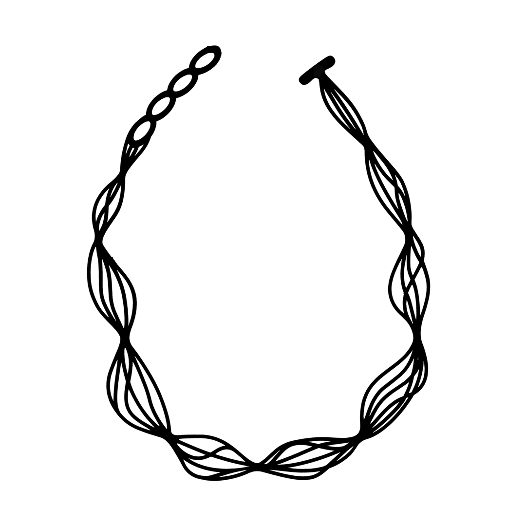 Waves Necklace koresjewelry